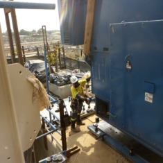 INSTALLING A 6.5 MW MILL MOTOR